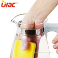 Lilac FREE Sample kitchen utensils borosilicate glass teapot